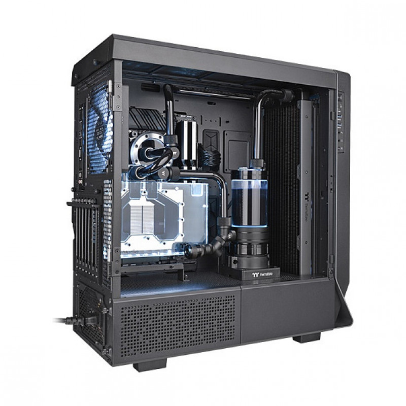 Thermaltake Pacific SR420 ohut jäähdytin itse rakennettavaan nestejäähdytykseen, musta