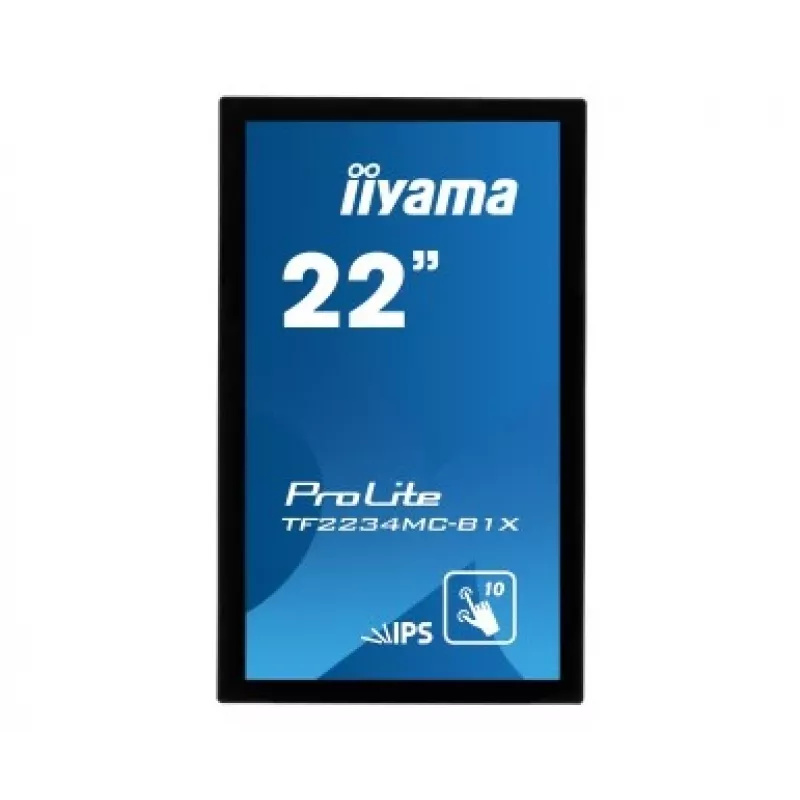 iiyama TF2234MC-B1X 21,5″ (55,9 cm) monikosketusnäyttö, 16:9, DVI