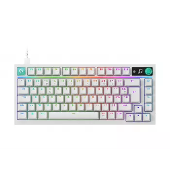 Logitech G316 X 75 näppäimistö, 920-014315, valkoinen, FR