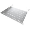 Alantec SA-P-19-1U-550-4-S kiinteä hylly, 19″ 1U, syvyys 550 mm, harmaa