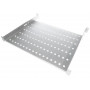 Alantec SA-P-19-1U-550-4-S kiinteä hylly, 19″ 1U, syvyys 550 mm, harmaa