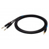 SSQ MIJM3 SS-1815 audiokaapeli, 3,5 mm stereo-jakki – 2x 6,3 mm mono-jakki, 3 m, musta