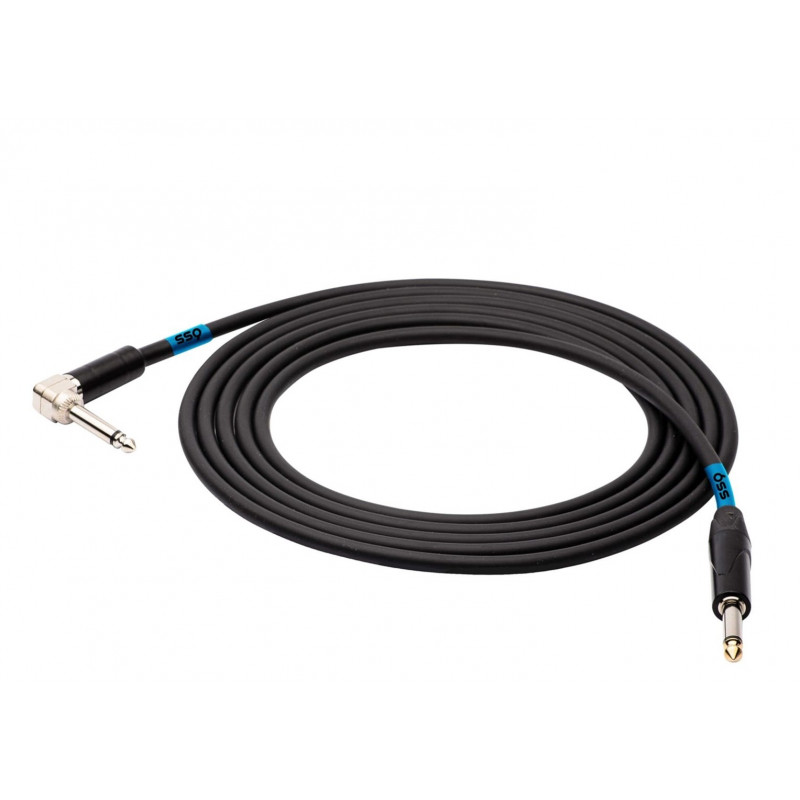 SSQ JMPJMK2 SS-1440 -kaapeli mono-jakki – mono-jakki (90 asteen kulma), 2 m, musta