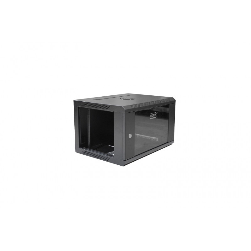 Digitus DN-W19 06U/450/B 6U seinäkaappi, musta