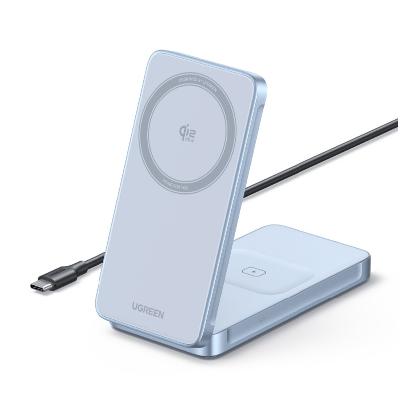 Ugreen W756 55963 MagFlow 2-in-1 induktiolaturi