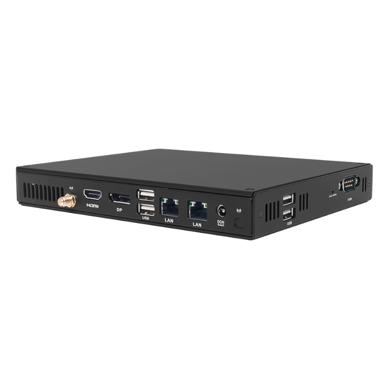 Giada F106D tuulettimeton minitietokone, Intel Celeron N5100, 4 GB RAM