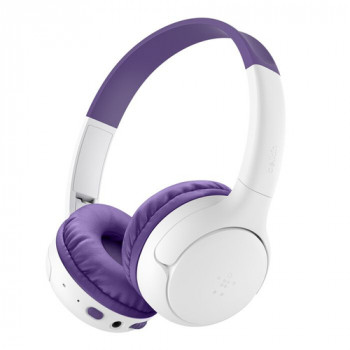 Belkin Soundform Mini 2 langattomat on-ear-lastenkuulokkeet, violetti
