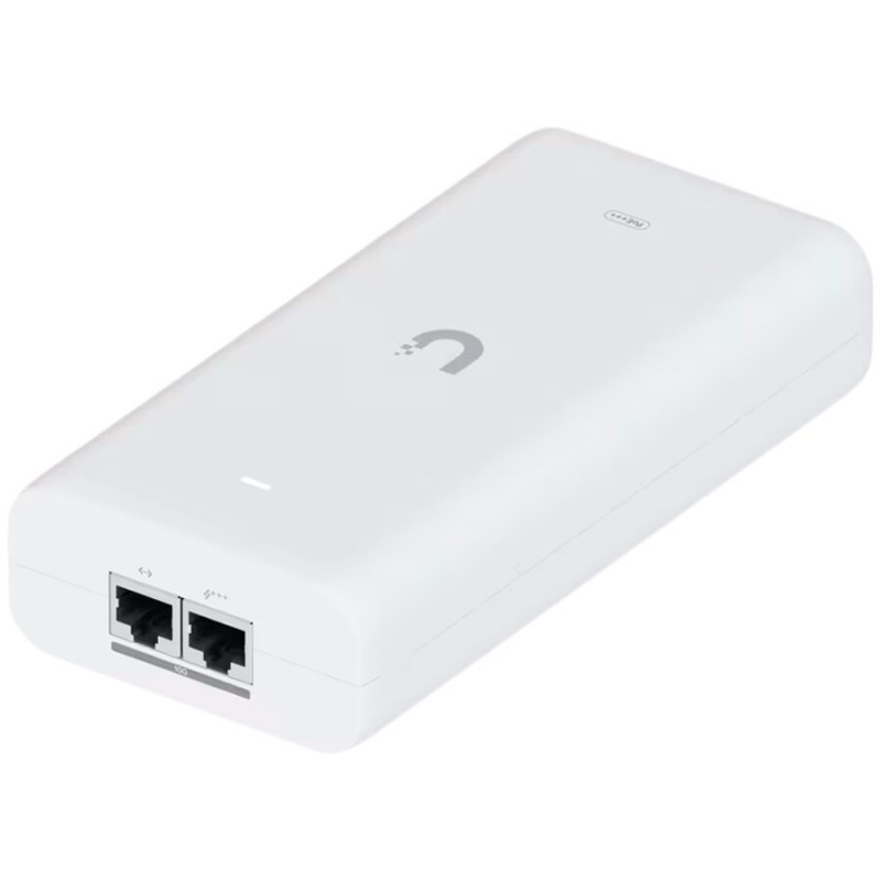 Ubiquiti UniFi 10G PoE+++ -adapteri, 90 W, valkoinen