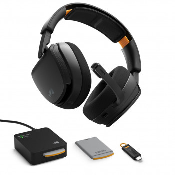 Glorious GHS Wireless InfinitePlay GLO-A-5-PC-BLK kuulokkeet, mustat