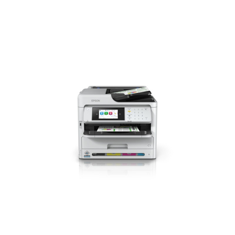 Epson WorkForce Pro WF-C5890DWF mustesuihkumonitoimitulostin, A4, 34 ppm, USB, LAN, Wi-Fi