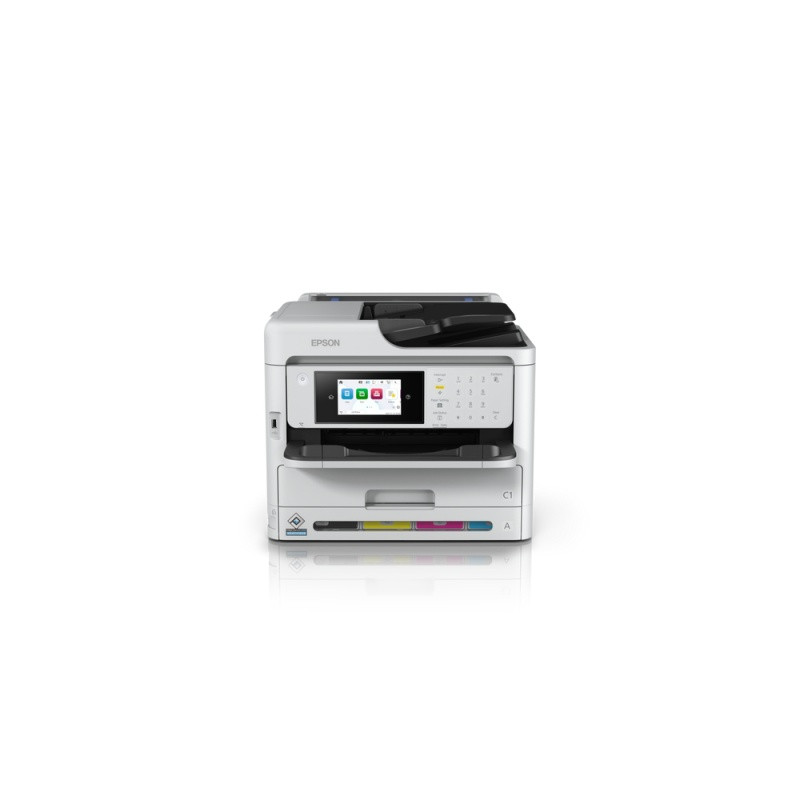 Epson WorkForce Pro WF-C5890DWF mustesuihkumonitoimitulostin, A4, 34 ppm, USB, LAN, Wi-Fi
