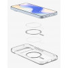 Spigen Ultra Hybrid MagSafe -suojakuori Google Pixel 10 Pro / Pixel 10, läpinäkyvä valkoinen