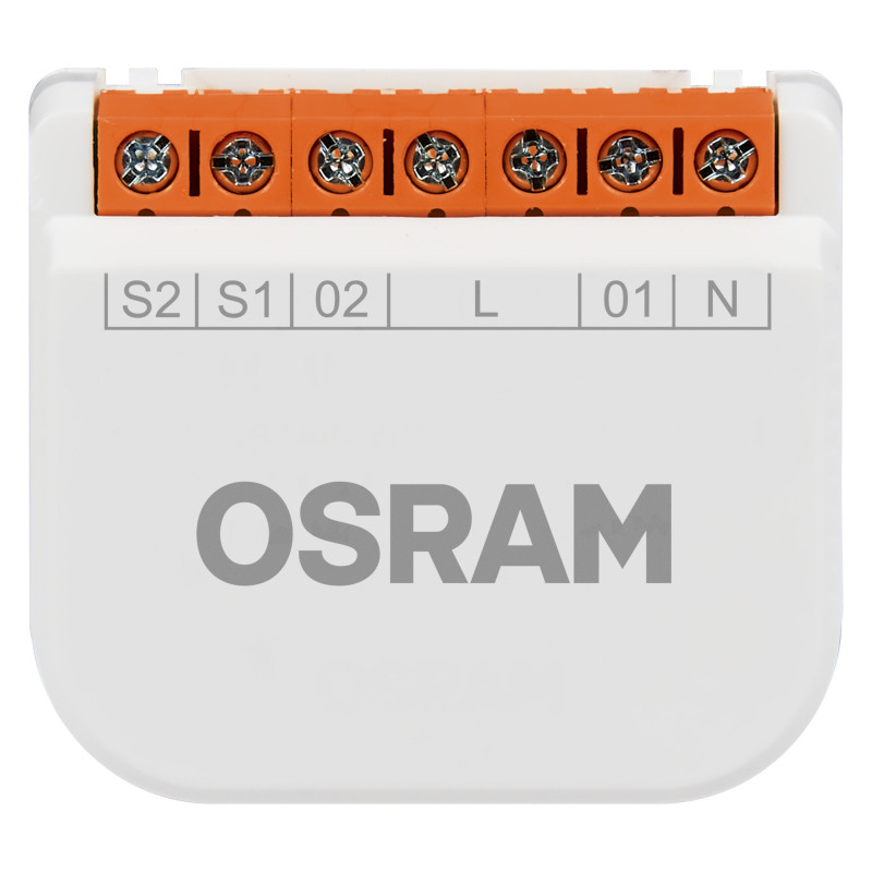 Osram SMART+ WiFi-kytkinmoduuli, 2 kanavaa, valkoinen