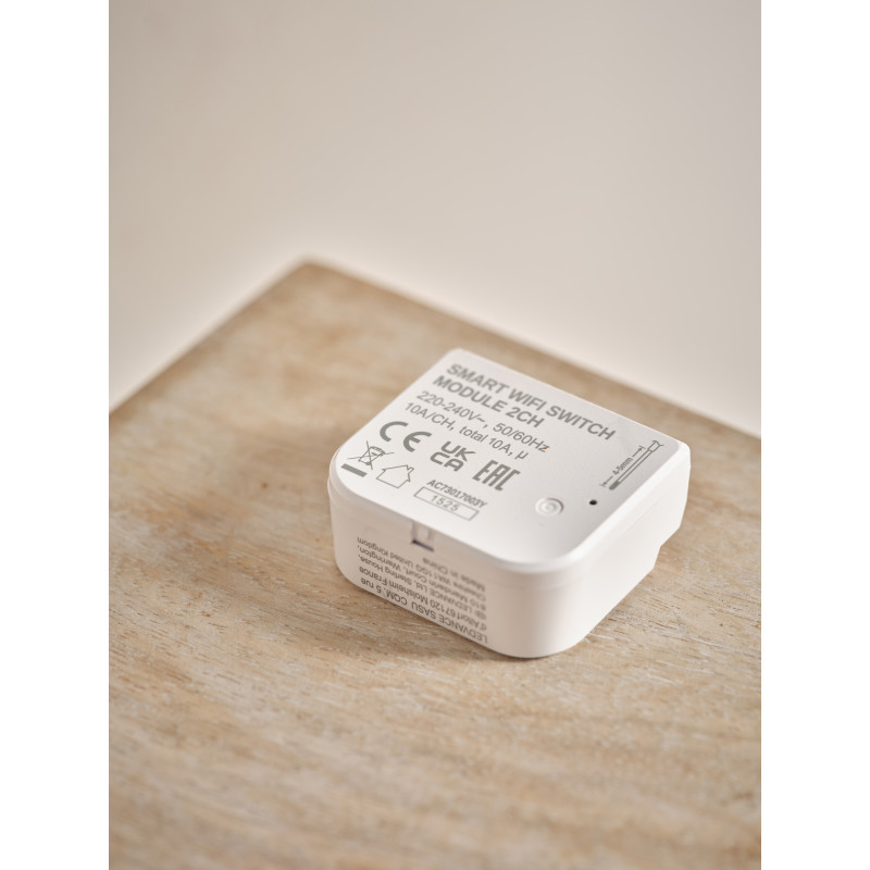 Osram SMART+ WiFi-kytkinmoduuli, 2 kanavaa, valkoinen