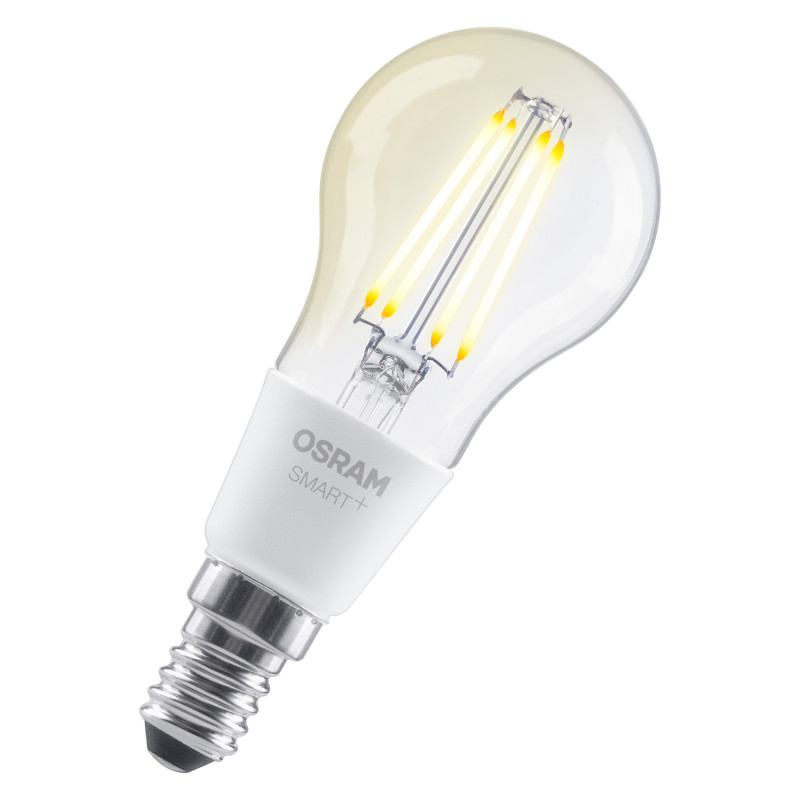 Osram SMART+ Matter Filament Classic P40 827 älylamppu, himmennettävä, E14, 4 W, lämmin valkoinen, Wi-Fi
