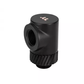Thermaltake Pacific SF 90 Degree Adapter CL-W396-CU00MK-A, DIY LCS -liitin, mattamusta