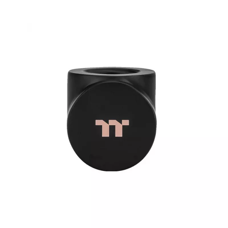Thermaltake Pacific SF 90 Degree Adapter CL-W396-CU00MK-A, DIY LCS -liitin, mattamusta