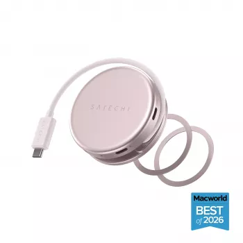 Satechi OntheGo ST-POTG5P 5-in-1-moniporttisovitin, Blush
