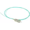 ACT RL8695 SC-pigtail-valokuitukaapeli, 1 m, OM3, LSZH, aqua