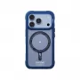 Skinarma Avion MagSafe Skin000476 suojakuori iPhone 18 Pro / 17 Pro -puhelimelle, sininen