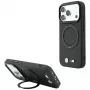 BMW Kevlar Ring Stand 360 MagSafe -suojakuori iPhone 18 Pro / 17 Pro, musta