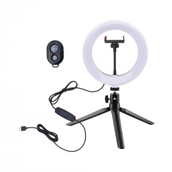 White Shark RL-08 MOONLIGHT-2 LED-rengasvalo, 21 cm