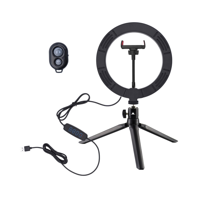 White Shark RL-08 MOONLIGHT-2 LED-rengasvalo, 21 cm