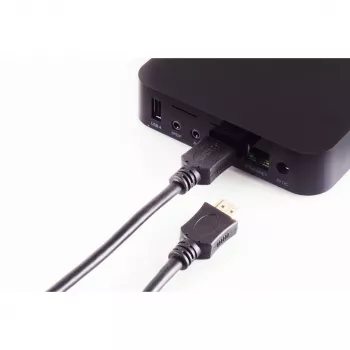 Wentronic 77473-E HDMI-kaapeli, 3 m, 3D, Ethernet, 4K 60 Hz, kullattu