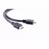 Wentronic 77473-E HDMI-kaapeli, 3 m, 3D, Ethernet, 4K 60 Hz, kullattu