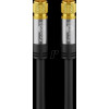 Wentronic 70661 antenniliitäntäkaapeli, F, 135 dB, 4x suojattu, 1 m