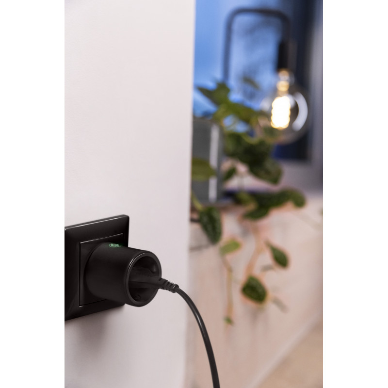 Osram SMART+ MATTER Plug EU älypistoke, musta