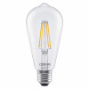 Osram SMART+ MATTER Dimmable Classic Edison 60 827 E27 älylamppu, 6 W, lämmin valkoinen, Wi-Fi