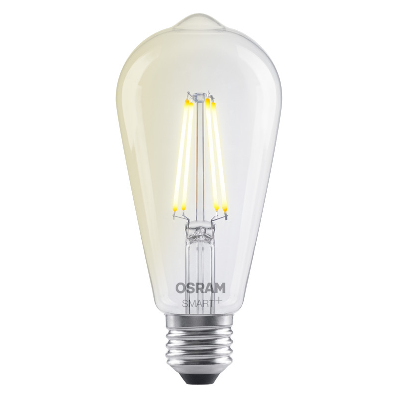 Osram SMART+ MATTER Dimmable Classic Edison 60 827 E27 älylamppu, 6 W, lämmin valkoinen, Wi-Fi