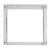 IT-BUDGET 90ITBSOSRK66G jalusta SRK-verkkokaapille, 600 x 600 mm (L x S), korkeus 100 mm, vaaleanharmaa