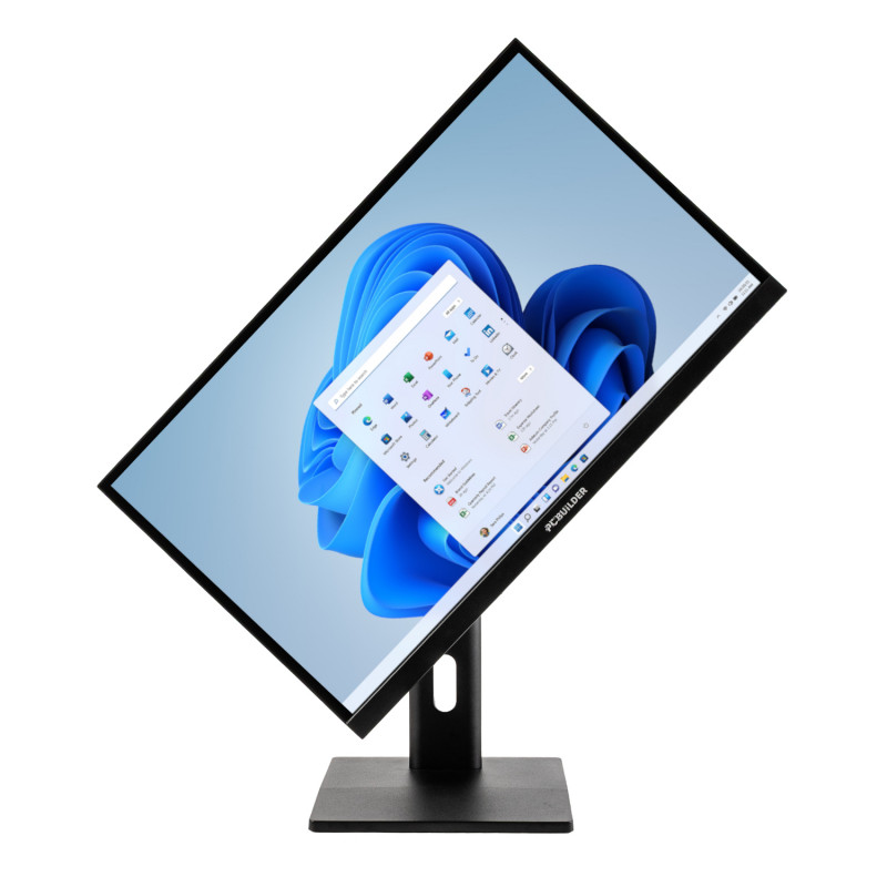 PCBuilder FUSION 24″ all-in-one-tietokone, Intel Core i5-12400, 16 Gt DDR5, 1 Tt SSD, Windows 11 Pro, langaton näppäimistö ja hiiri