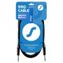 SSQ JMPJMP2 Pro äänikaapeli, 6,3 mm mono-jack – 6,3 mm mono-jack Neutrik-liittimillä, 2 m