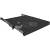 Wirewin SHELF PO 600 BL 19 tuuman 1U ulosvedettävä hylly, enintään 35 kg, musta
