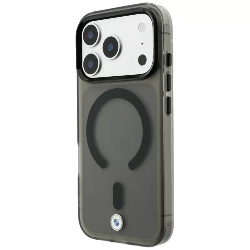 BMW BMW001310 suojakotelo iPhone 18 Pro / 17 Pro, M IML Frosted Metal Logo & Trims, MagSafe, musta