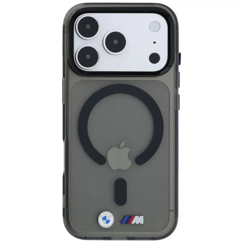 BMW BMW001323 suojakotelo iPhone 18 Pro Max / 17 Pro Max, M IML Glossy Metal Logo & Trims, MagSafe, musta