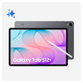 Samsung Galaxy Tab S12+ X840N tabletti, Wi-Fi, 12 GB RAM, 512 GB, harmaa