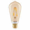 Osram SMART+ MATTER Filament Dimmable Classic Edison 53 824 älylamppu, kulta, E27, 6 W, lämmin valkoinen, Wi-Fi