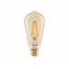 Osram SMART+ MATTER Filament Dimmable Classic Edison 53 824 älylamppu, kulta, E27, 6 W, lämmin valkoinen, Wi-Fi