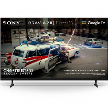Sony Bravia 2 K43S25M2 43 tuuman älytelevisio, Google TV, 4K UHD, musta
