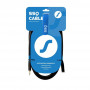 SSQ MiG3 kaapeli, 3,5 mm:n stereopistoke – 3,5 mm:n stereonaarasliitin, 3 m