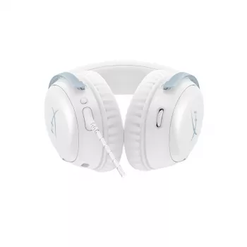 HyperX Cloud III -pelikuulokkeet, valkoinen-sininen, DF7F1AA