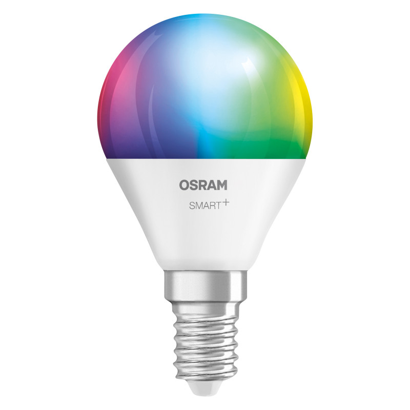 Osram SMART+ MATTER Multicolor Classic P40 älylamppu, E14, 4,9 W, RGBW, Wi-Fi