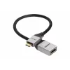 celexon Mini HDMI M/F -sovitin Ethernet-tuella, 2.0a/b, 4K, Professional