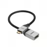 celexon Mini HDMI M/F -sovitin Ethernet-tuella, 2.0a/b, 4K, Professional