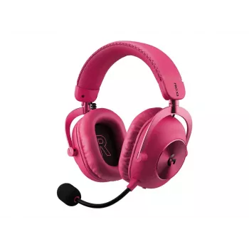 Logitech G PRO X3 LIGHTSPEED langattomat pelikuulokkeet, 2,4 GHz, magenta