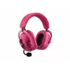 Logitech G PRO X3 LIGHTSPEED langattomat pelikuulokkeet, 2,4 GHz, magenta